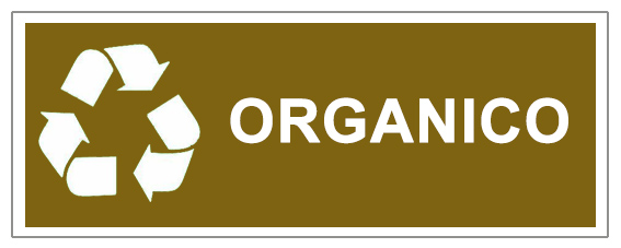 Etichetta per raccolta differenziata - Organico